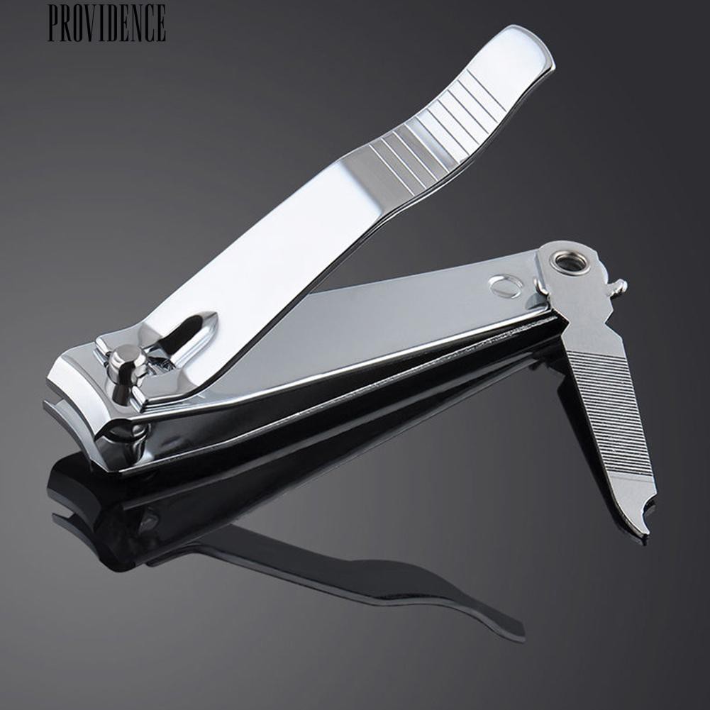 [Bayar Di Tempat] Stainless Steel Nail Toe Clipper Cutter Pemangkas Gunting Manicure Pedicure Alat