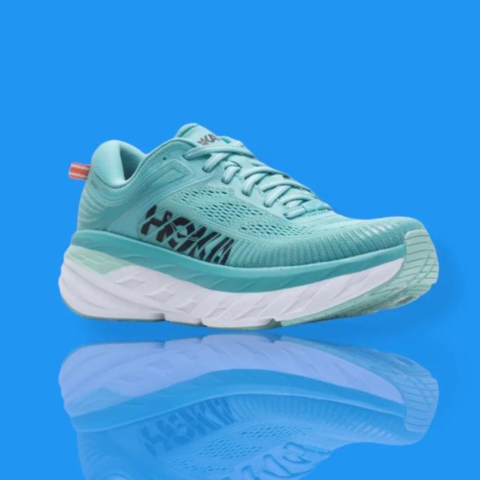 Hoka One One Bondi 7 Aquarelle Eggshell Blue