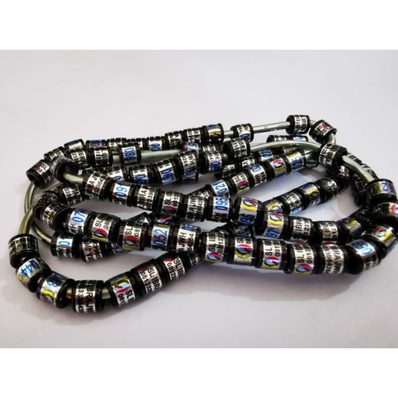 Ring burung model Roda hologram buat burung murai batu.