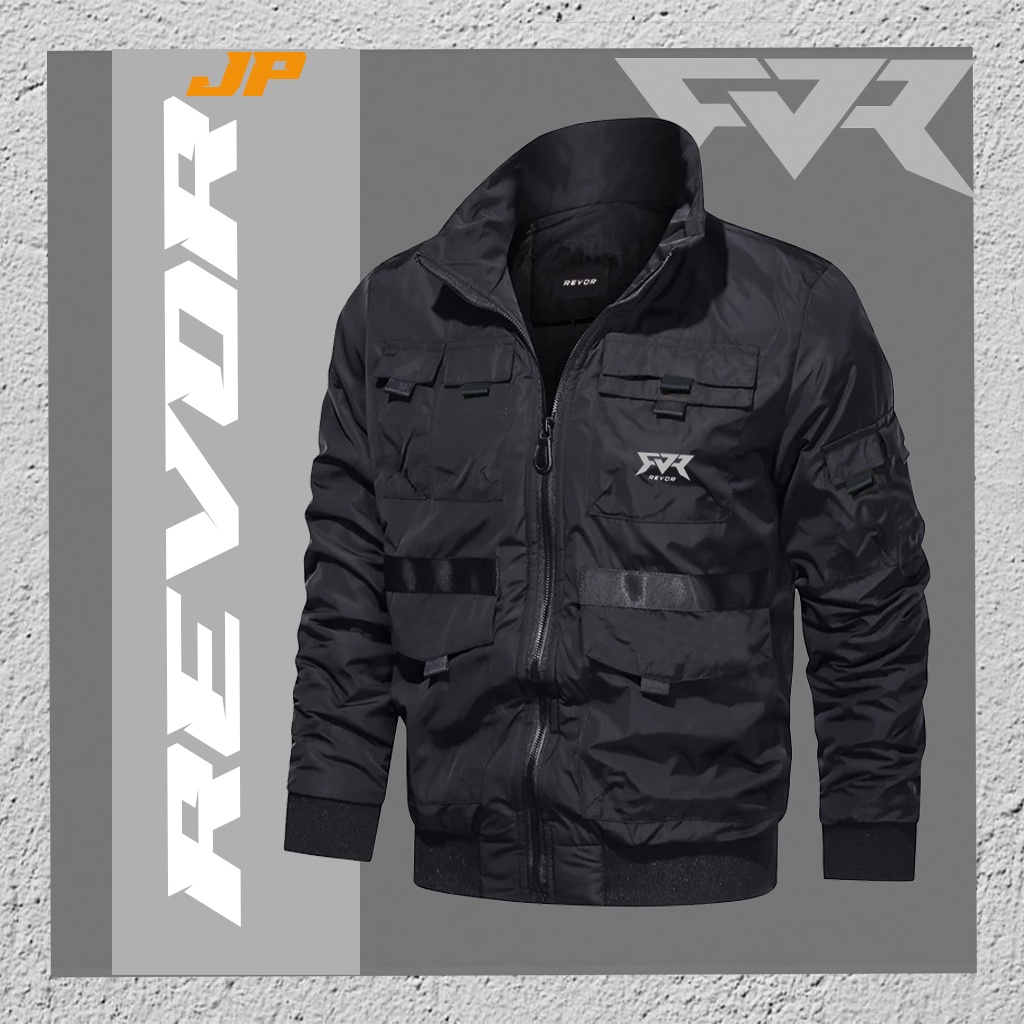 Revor JP Jaket Motor Windproof