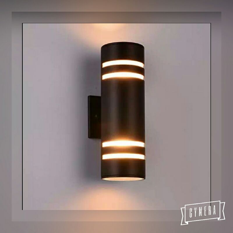 lampu hias dinding teras taman cafe