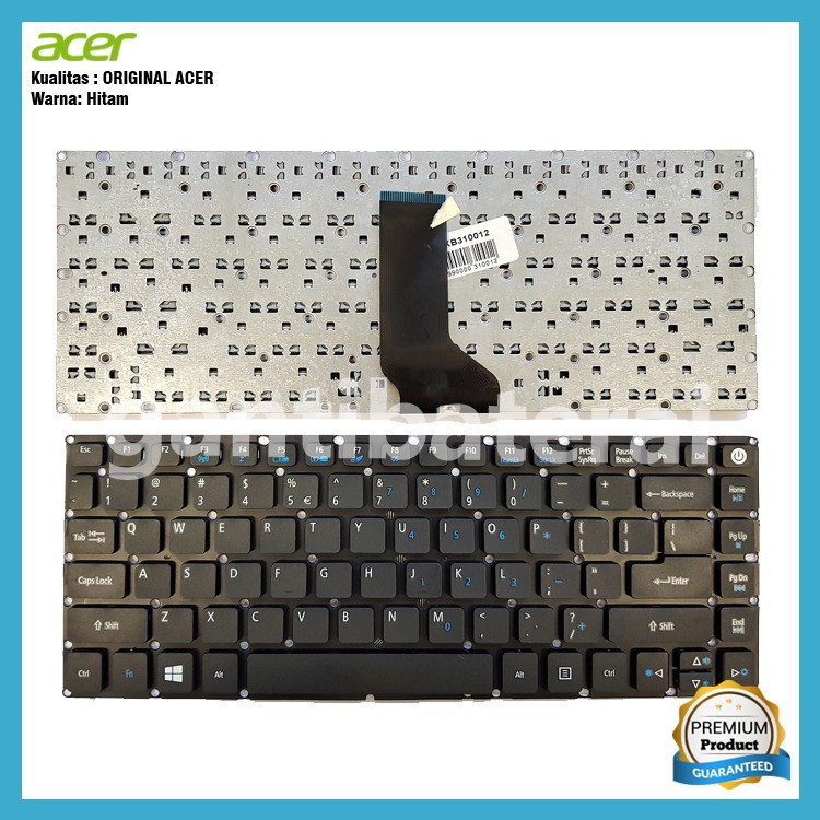 Keyboard Acer Aspire E14 E5-473 E5-473G E5-474 E5-474G E5-491G