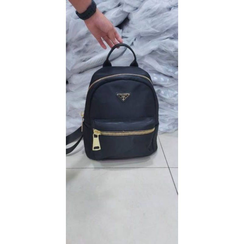 Tas fashion ransel prada nylon,ransel parasut(new)