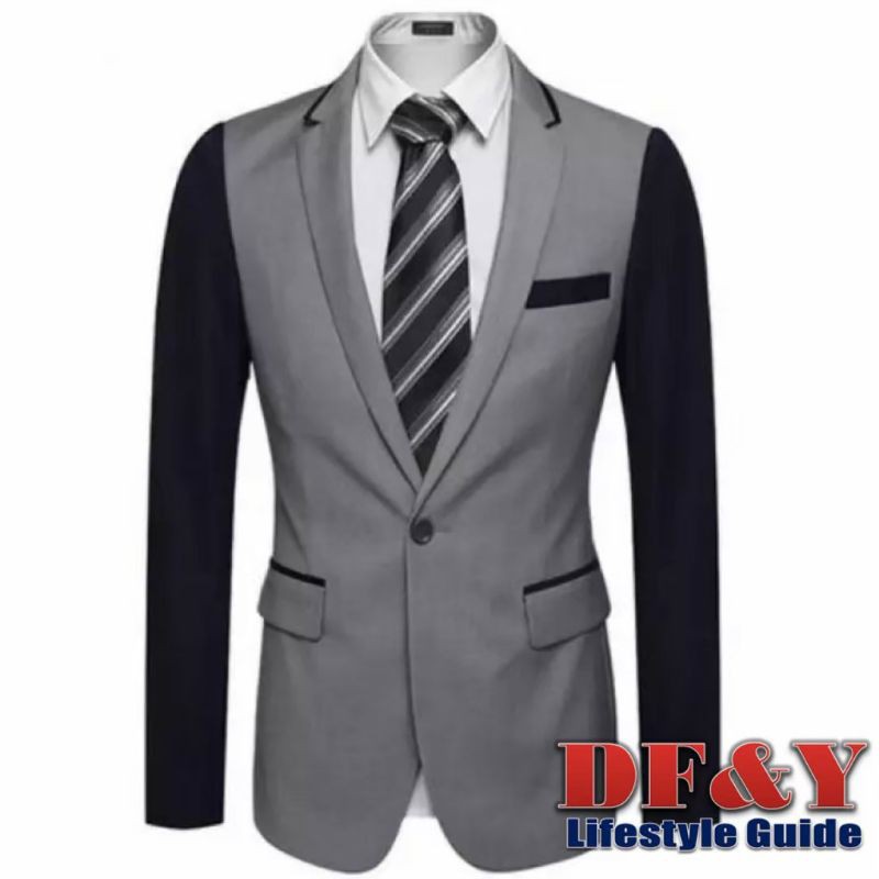 JAS BLAZER PRIA HITAM/JAS WISUDA/JAS KEREN MURAH