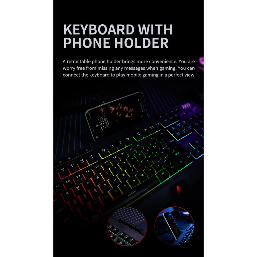 1STPLAYER FIREDANCING K9 RGB - Equivalent Mechanical Gaming Keyboard