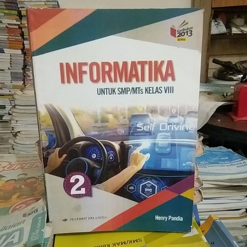 Jual buku informatika SMP/ Mts kelas 2-8 penerbit Erlangga | Shopee ...