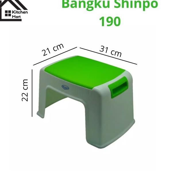 Pasti murah ・➝ Bangku Shinpo 190 Jojodog Plastik Shinpo Kursi Jongkok Plastik Shinpo new arrival