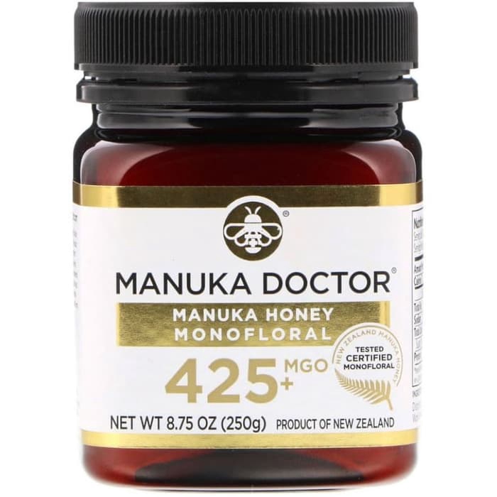 

Manuka Doctor Honey Monofloral 425+ MGO Madu Murni Premium ORI USA