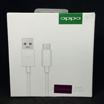 Kabel Data OPPO VOOC Fast Flash Charging 2A / 4A / 6.5A Tipe C