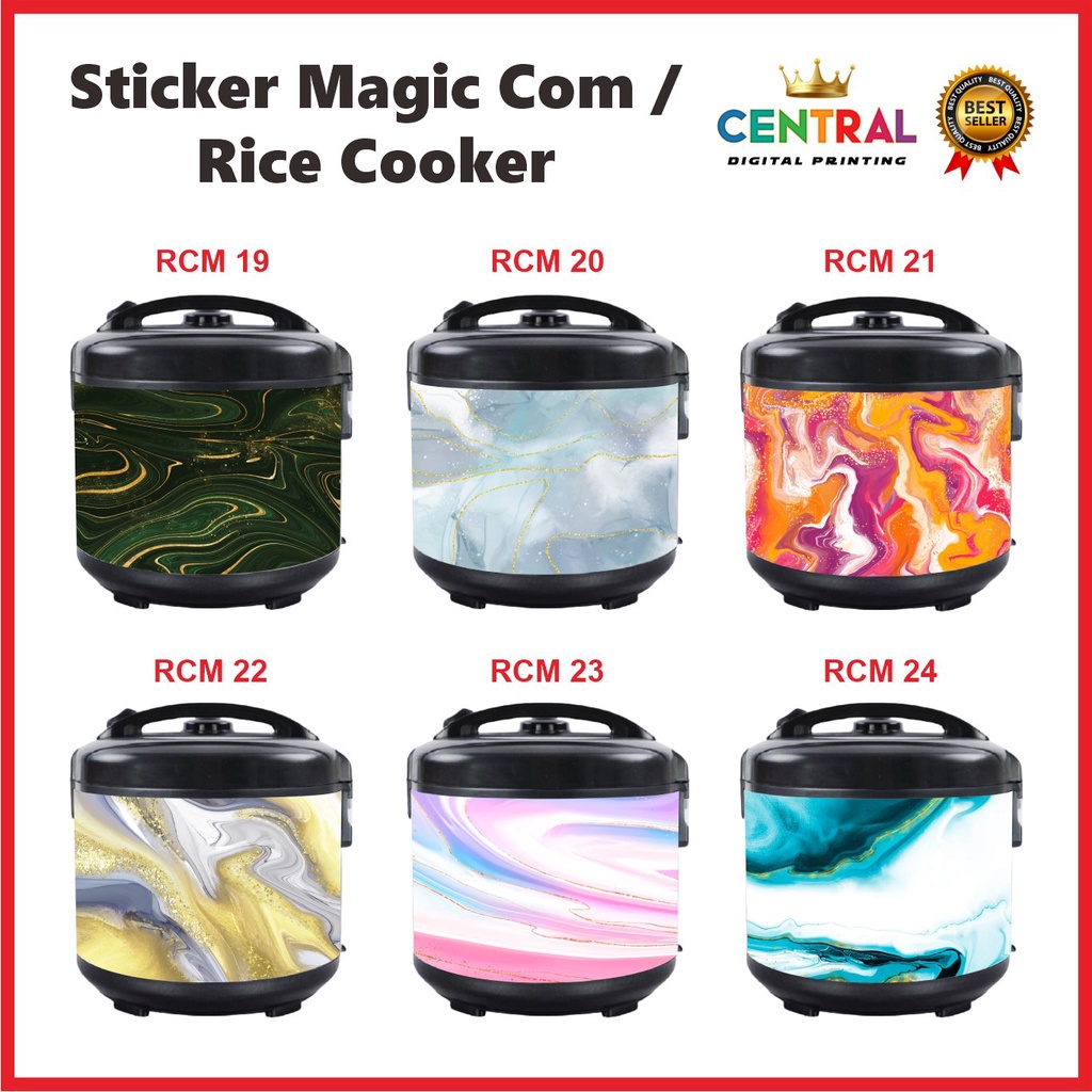 

Stiker/Stiker Magic Com / Rice Cooker Bahan Vynil Premium Tebal rcmD