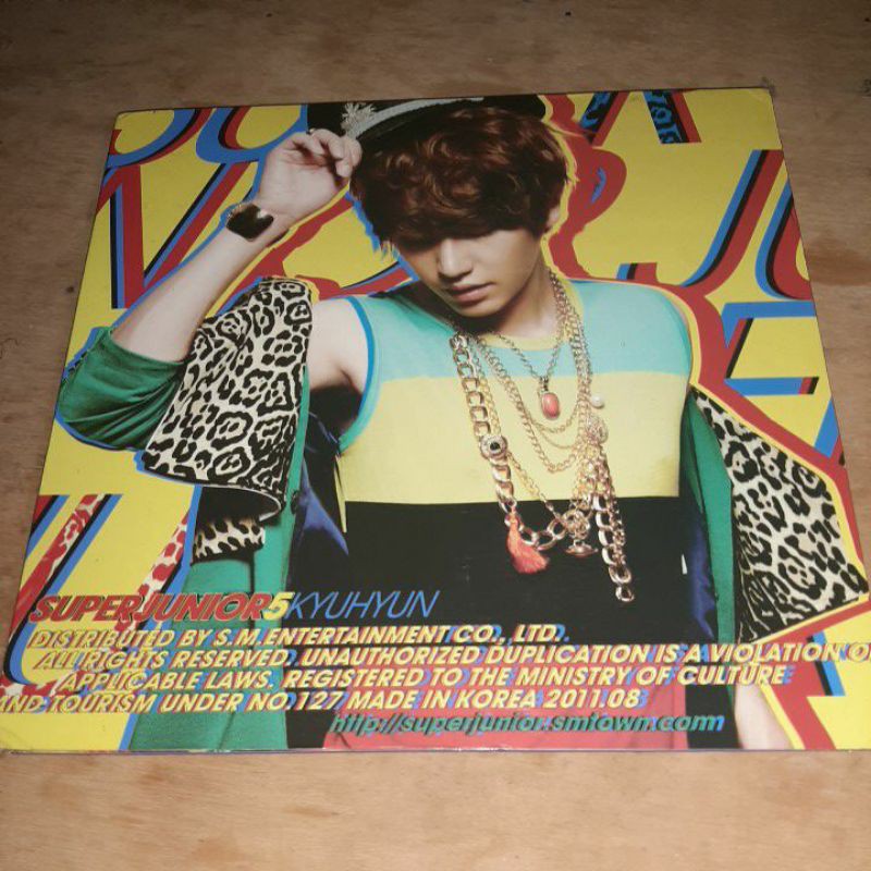 (Booked) Superjunior MR.Simple album. KYUHYUN COVER