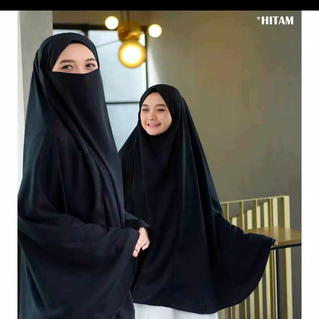 Khimar Hijab Jilbab Kerudung Jersey Niqob Syari MADINAH CADAR