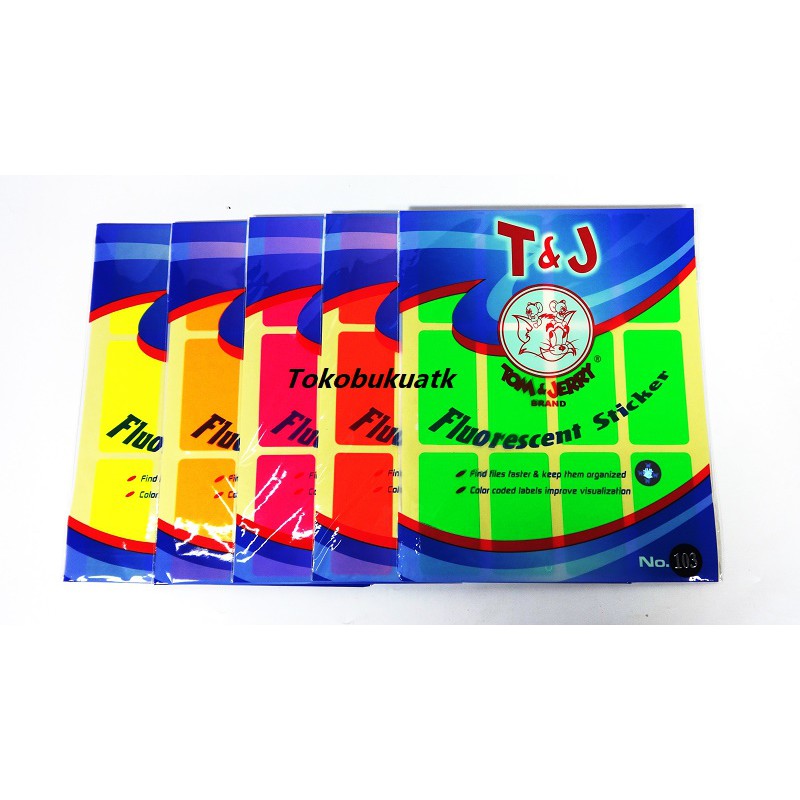 

Label Tom & Jerry No.103 Warna