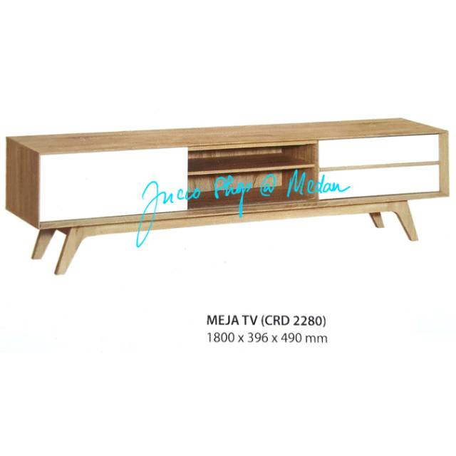 Meja tv-buffet tv- meja minimalis CRD2280-medan