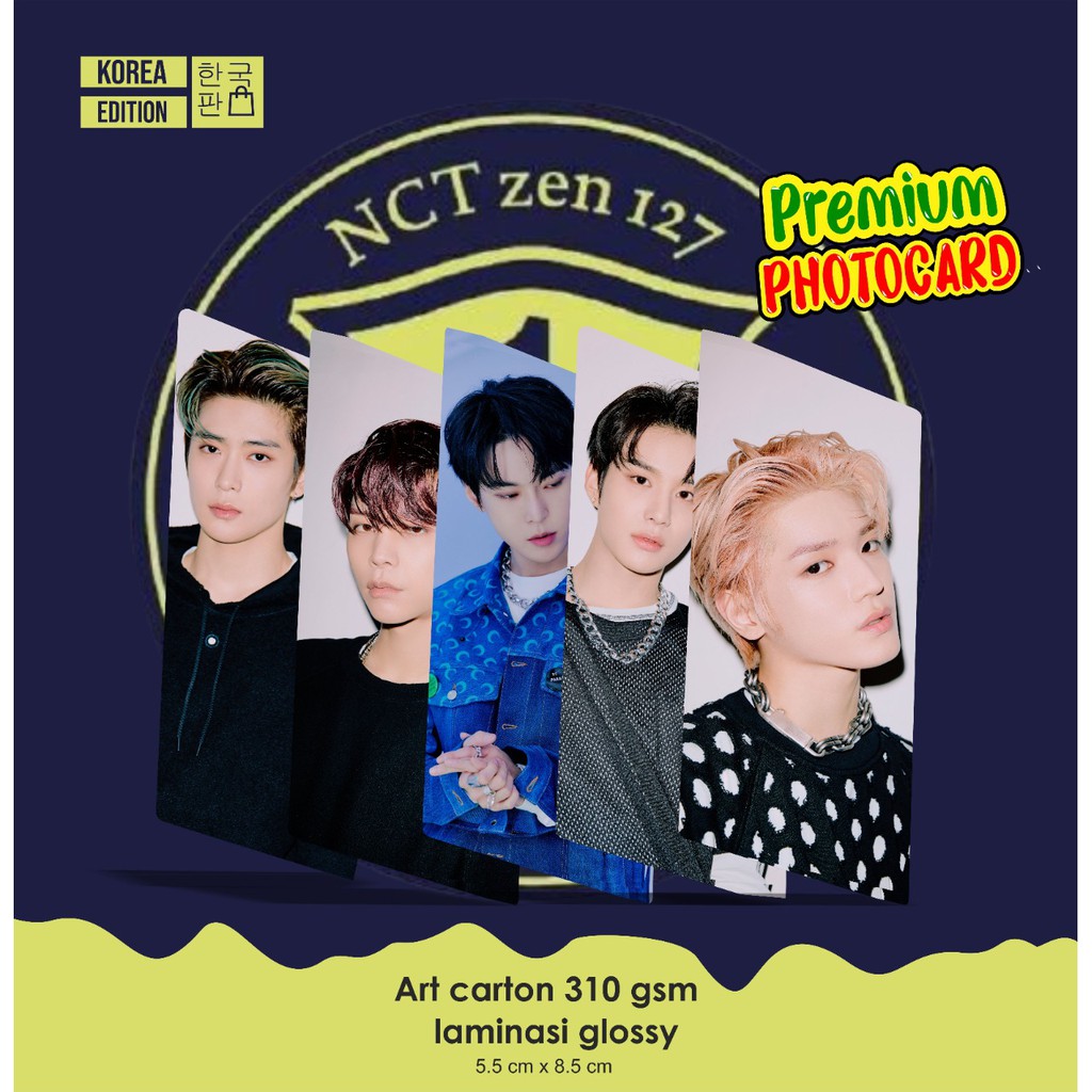 Photocard Premium NCT 127 Punch Save Jaehyun Taeyong Doyoung NCTzen