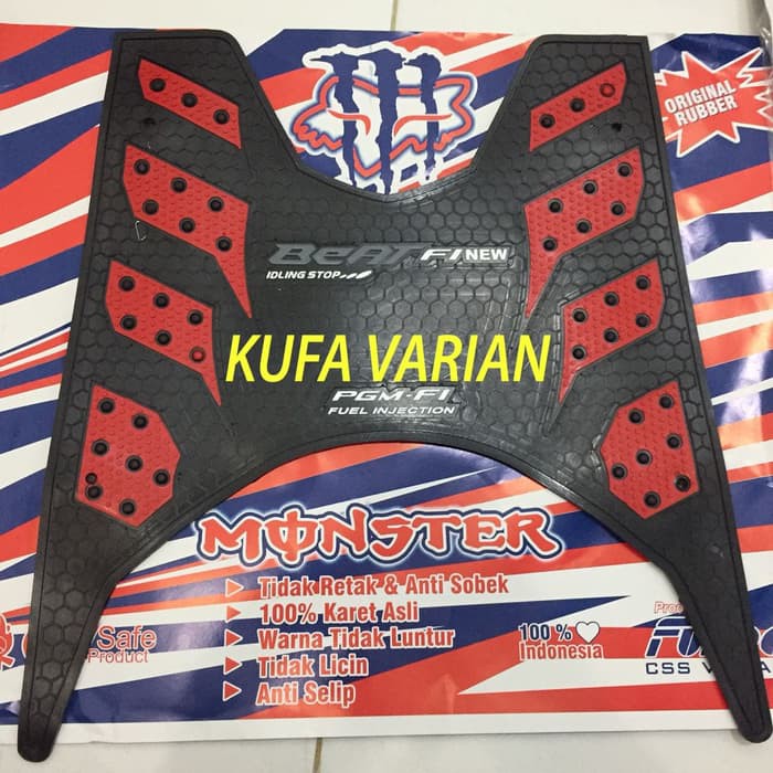 Karpet / Pijakan Kaki Alas Motor Beat Street NEW