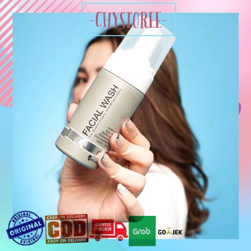 Facial Wash Ms Glow. Sabun Wajah Ms Glow. Sabun Muka Ms glow