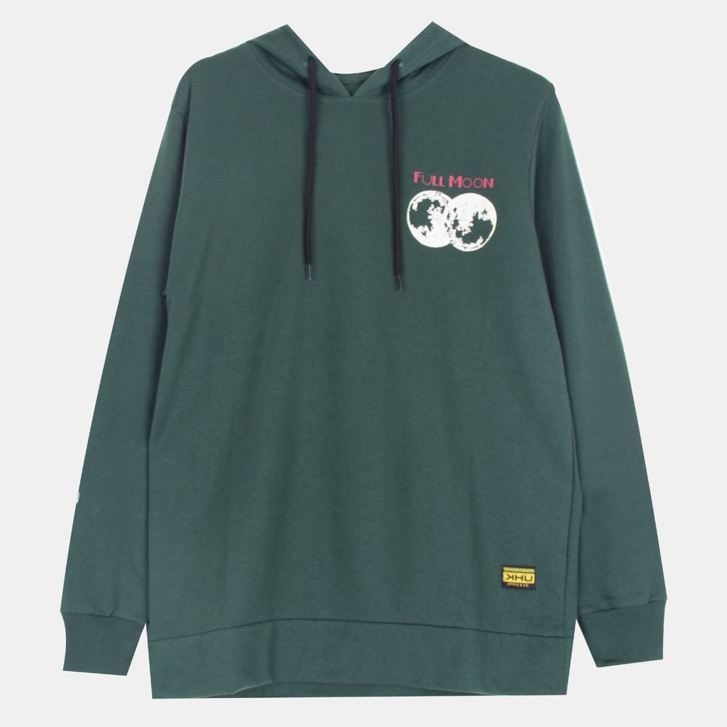 KHU Hoodie Pria Full Moon Hoodie