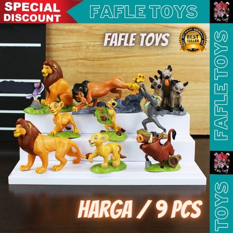 

Lion King Figure Set 9 Mainan Pajangan Miniatur Hiasan Toppers / Action Figure Set The Lion King Isi 9 / Action Figure Lion King Figure Set 9 Mainan Pajangan Miniatur Toppers / Lion King Figure Set 12 Mainan Cake Topper Lion King / Figure lion king set