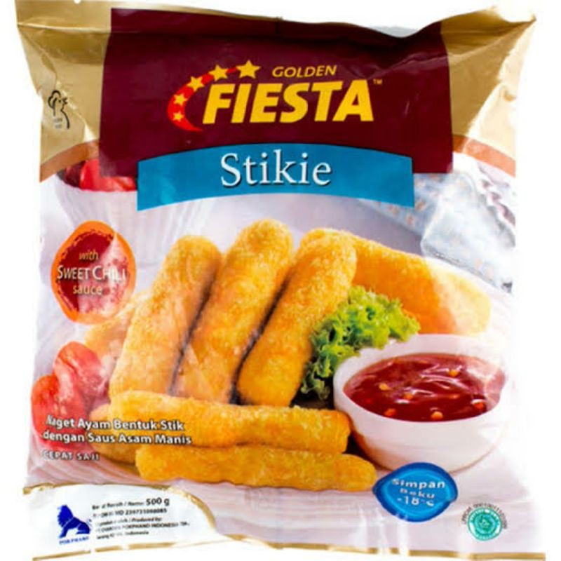 

Fiesta golden stikie 500g / premium chicken nugget / naget ayam