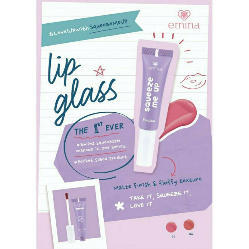 EMINA SQUEEZE ME UP LIP GLASS