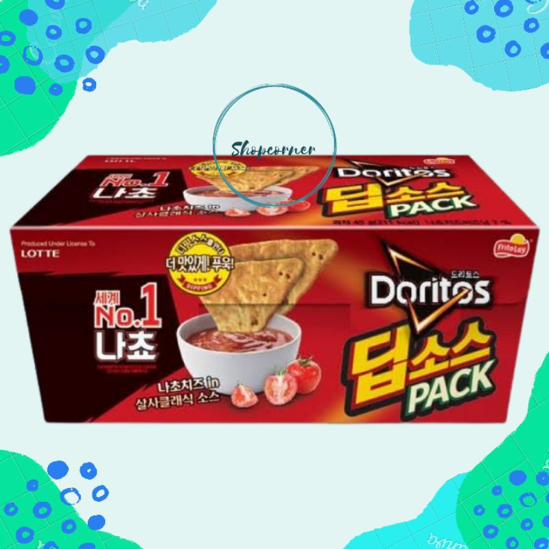 Lotte Doritos Dip Cheese & Salsa