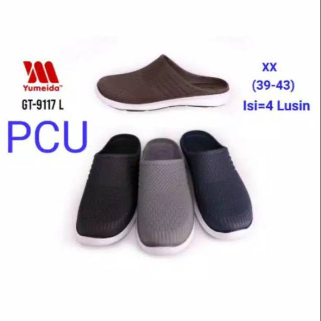 Sandal Selop Santai Karet Pria Yumeida GT 9117 L Original Brand - Sepatu Sandal untuk pria