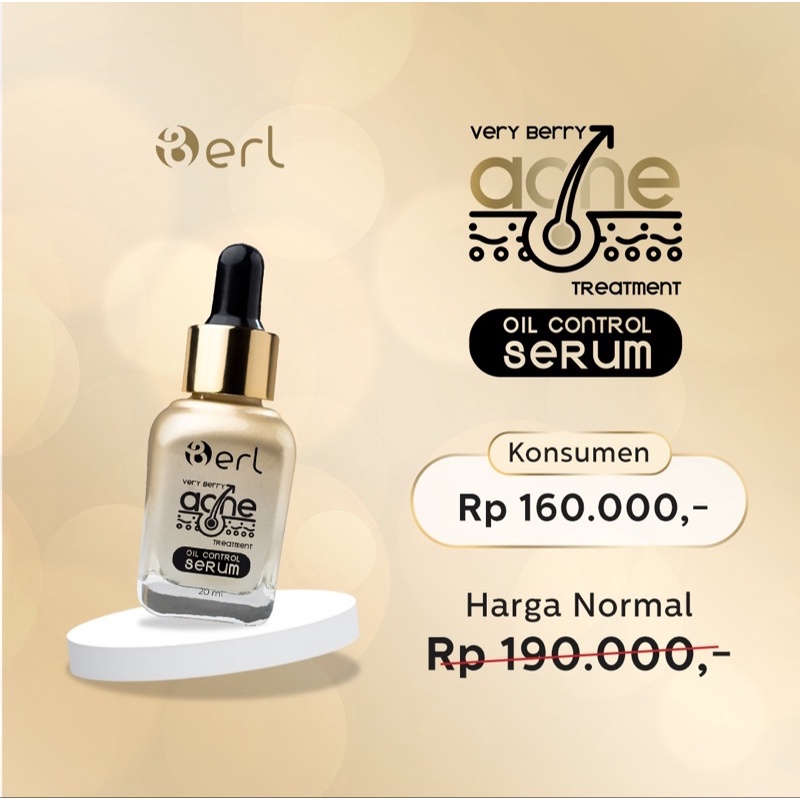 Acne Treatment Serum BERL | Acne Serum OIL Control Berl Cosmetics