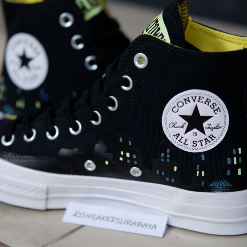 Chinatown Market x Batman x Converse Chuck Taylor 1970s Hi Black CT 70 CT 70s