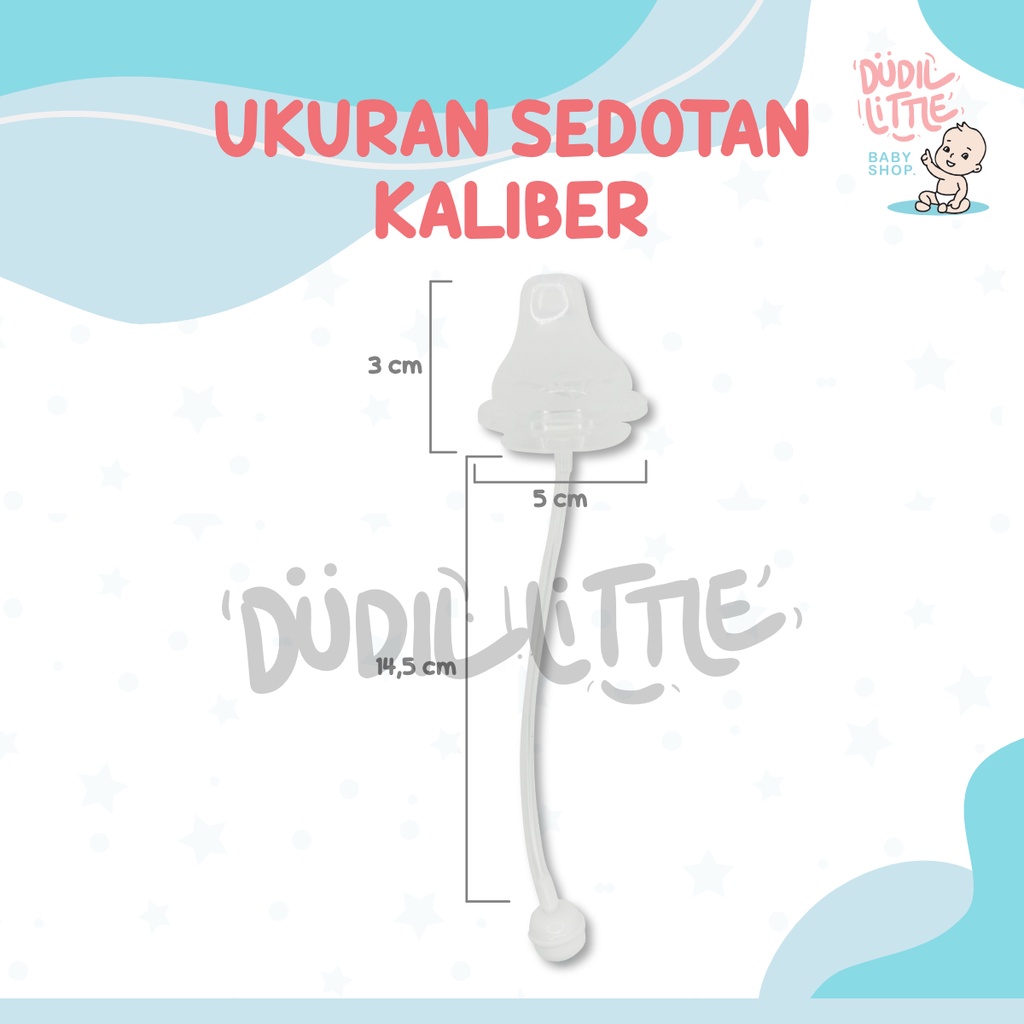 SEDOTAN PENGGANTI DOT WIDE NECK SIPPY CUP KALIBER UNTUK AVENT CLASSIC &amp; WIDENECK