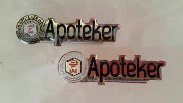 Pin magnet apoteker /pin apoteker