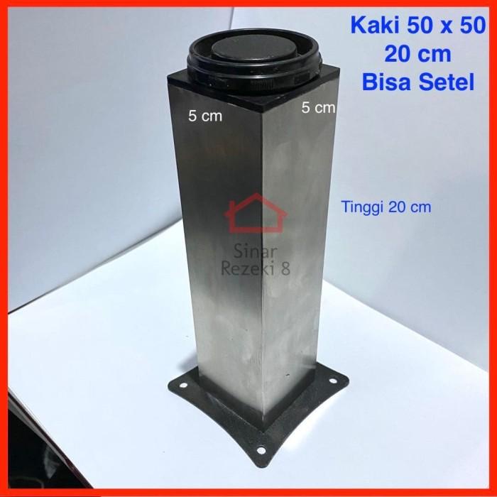 

Kaki 50 x 50 x 20 cm SN Sofa Meja Kotak / Lemari Kitchen Nakas Besi Kualitas Terjamin
