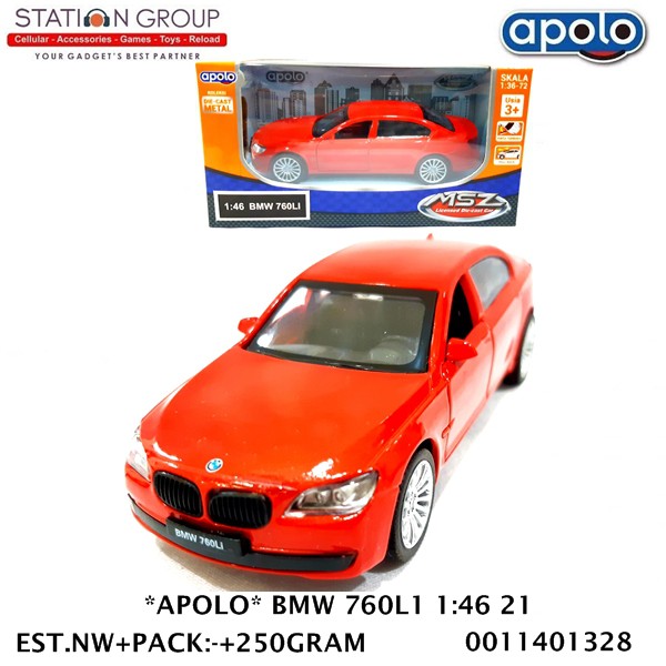 APOLO BMW 760L1 RED 1-46 21 - DIECAST