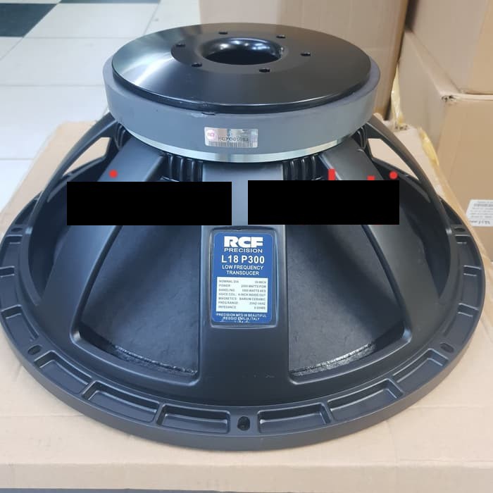 KOMPONEN SPEAKER RCF L18 P300/L18P300 ( 18 INCH ) GRADE A