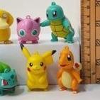 ➱ POKEMON SET ACTION FIGURE TOPPER CAKE PIKACHU PIKACU ❉