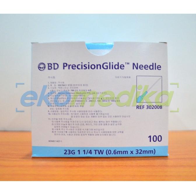 [cod] Needle 18G BD Jarum Suntik Needle 18G 23G 25G 27G 30G BD ISI 100 pcs [cod]