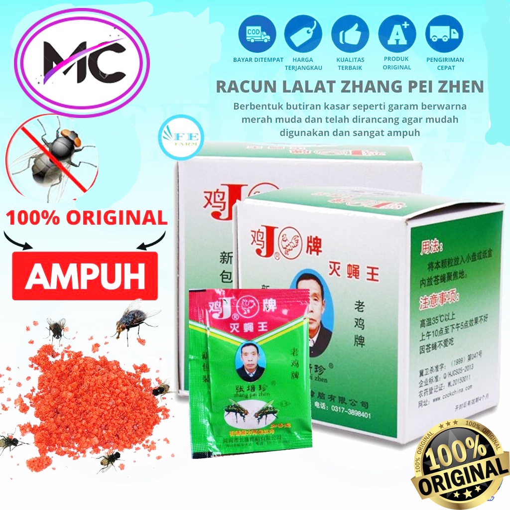 Racun Lalat Ampuh Super Original Import Obat Pembasmi Serangga