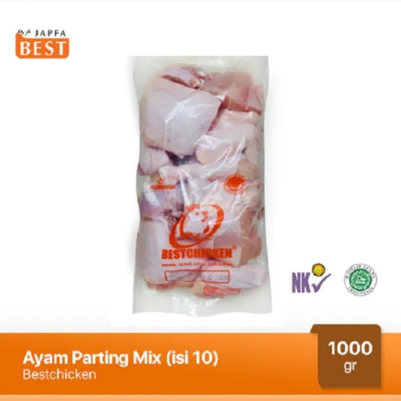~PROMO 25RBan~ Best Meat Ayam Parting Mix 1kg (detail dibawah↓)