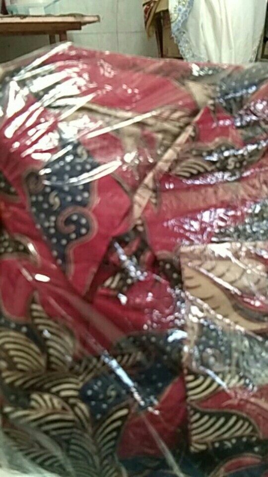 Kemeja Batik Lengan Panjang Size M L Xl Xxl   Batik Hrb026 Kenongo Hem Panjang Padi