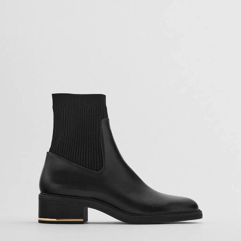 Sepatu Boots Wanita Zara G880 Shoes Import