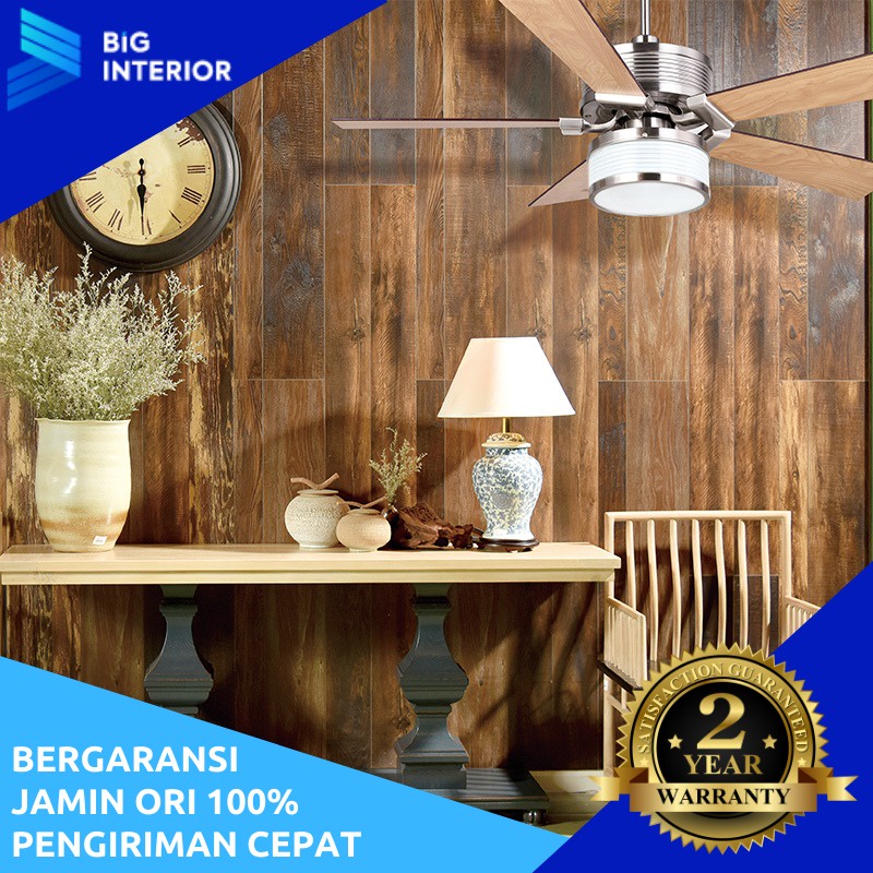 Kipas Lampu Gantung, MT Edma, 52in Metro, Bohlam E27, Remote Control