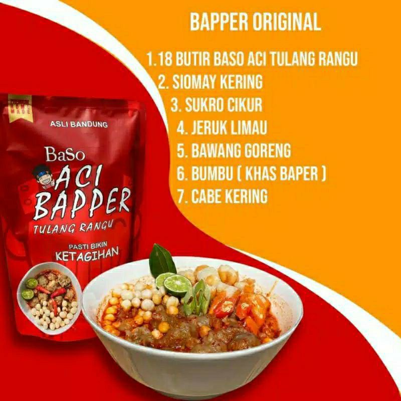 

Basoaci Bapper Tulang Rangu Ori