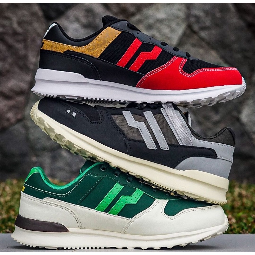 Sepatu Sneakers Casual Piero Jogger Rebel Cendol Barong