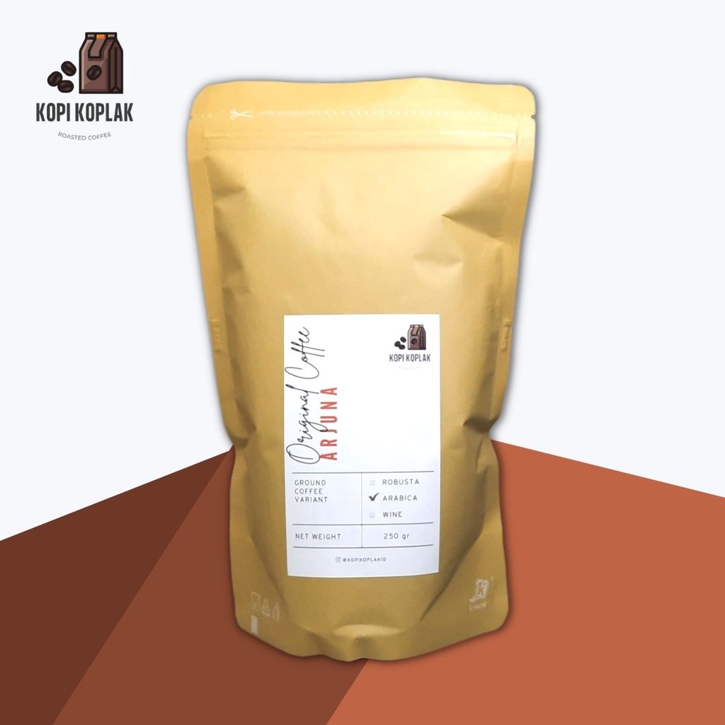 

KOPI KOPLAK ARABIKA ARJUNA 250GR | KOPI BUBUK