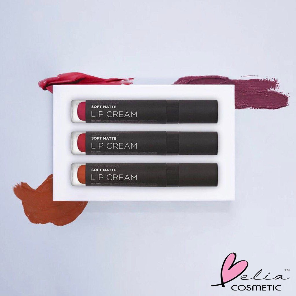 ❤ BELIA ❤ MINERAL BOTANICA Soft Matte Lip Cream ( lipcream Lipstick Lipstik ) NEW PACKAGING ✔️BPOM