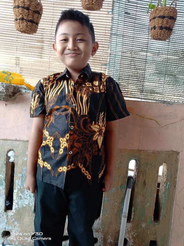 Batik Couple Keluarga Gamis Busui Motif Prasasti Batik Keluarga Seragam