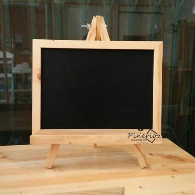 

[PINERIOZ] Papan tulis kapur 30*40 + tripod