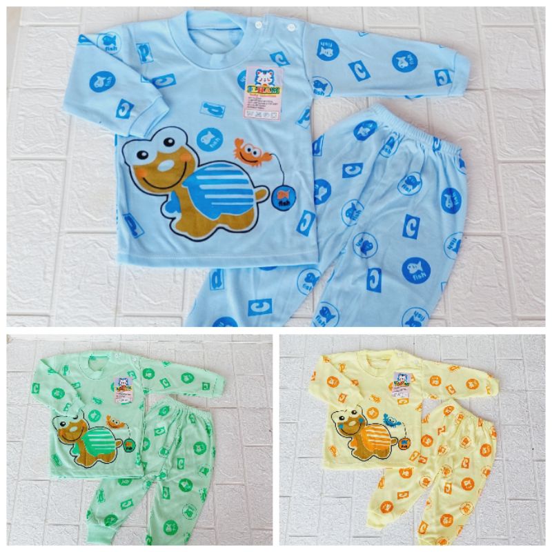 Setelan Bayi  Motif Kura Kura Terlaris