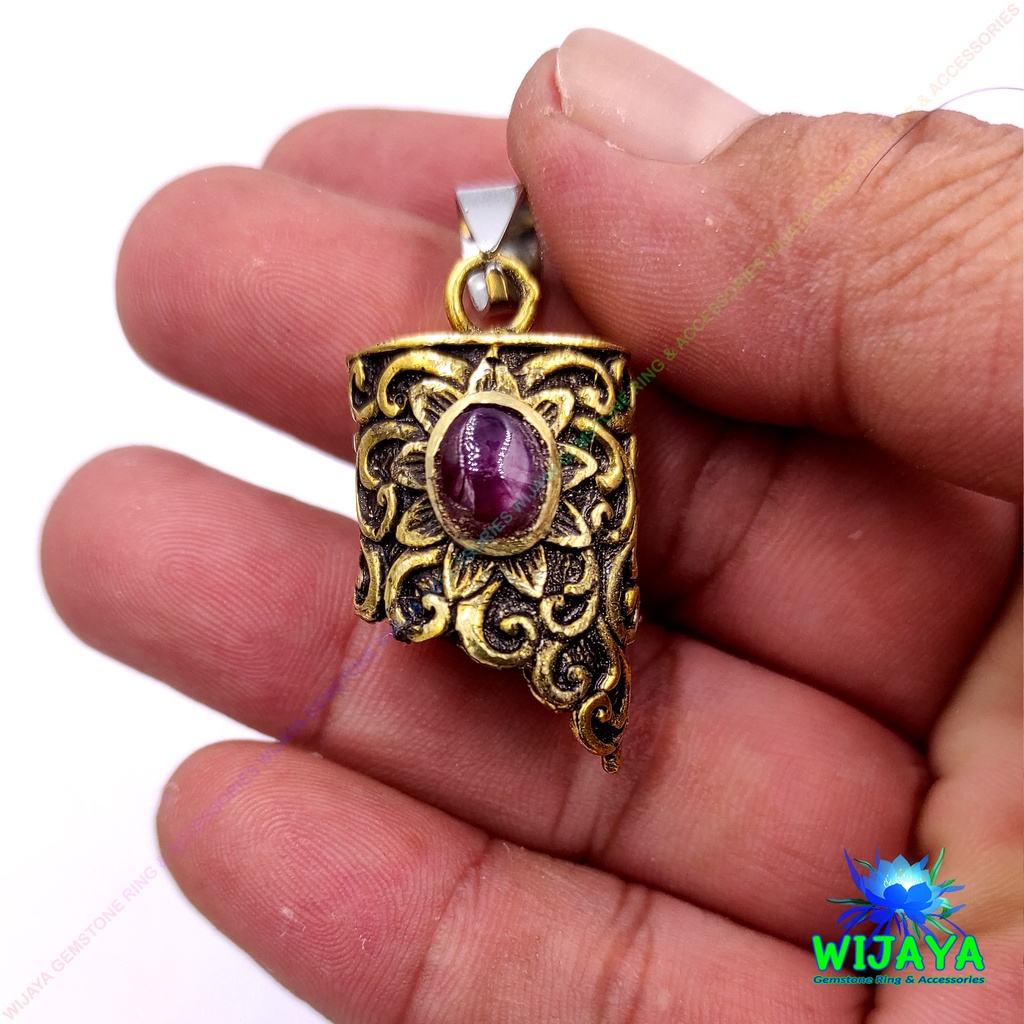 LIONTIN RING TARING KUKU BERUANG BABI MACAN ALPAKA BATU AKIK PERMATA