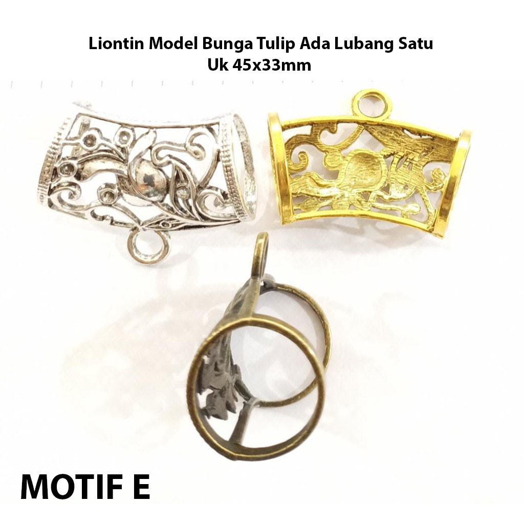 Liontin Model Serongsong Buat Kalung Etnik Harga/Pcs